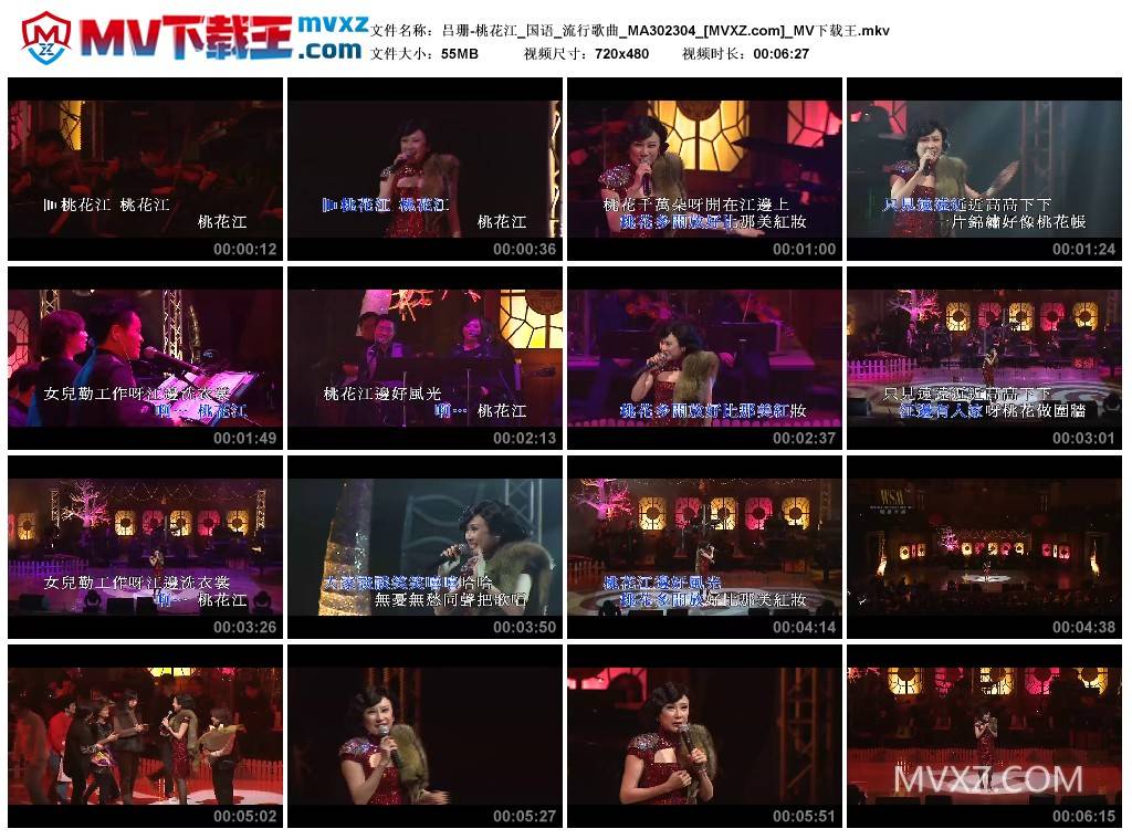 吕珊-桃花江_国语_流行歌曲_MA302304